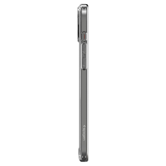 Spigen MagSafe Case for iPhone 15, Ultra Hybrid, transparent / white + 9H Tempered Glass