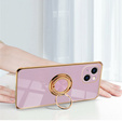 Case for iPhone 14 Plus, Electro Ring, purple