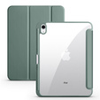 Case for iPad 10.9 2022 10 Gen, Smartcase Hybrid, with stylus space, dark green
