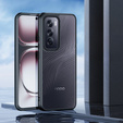 DuxDucis case for Oppo Reno 12, Aimo case, transparent / black