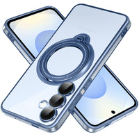 Magnetic Case for Samsung Galaxy S25, for MagSafe, blue