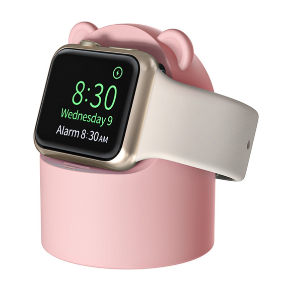 Charging Dock USB for Apple Watch 4/5/6/7/8/SE/Ultra - Pink
