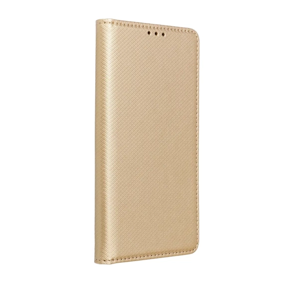 Case for Oppo A18 4G / A38 4G, Smart Magnet, gold + 9H glass
