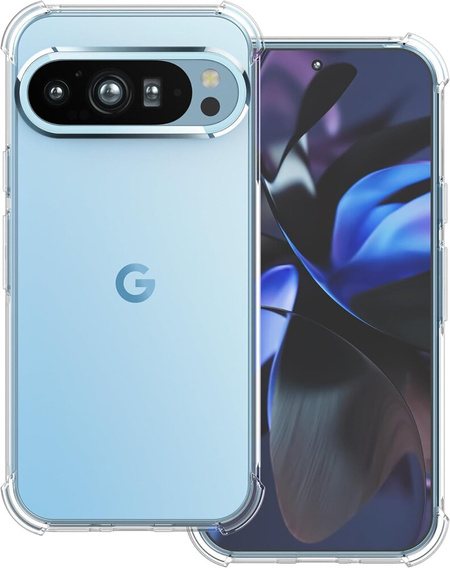 Case for Google Pixel 9 Pro, Dropproof, transparent