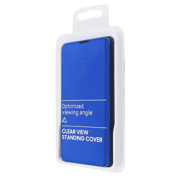 Case for Samsung Galaxy A22 5G, Clear View, blue
