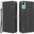 Flip case for Nokia C12 4G, Wallet Smart Magnet, black