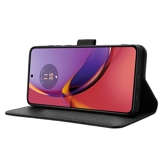 Flip case for Motorola Moto G84 5G, Smart Magnet, black