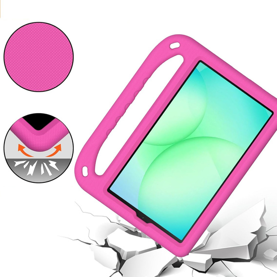 Children's Case for Samsung Galaxy Tab A11 / A9, Children's Case with Handle, blue