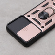 Case for Motorola Moto G84 5G, CamShield Slide, pink rose gold