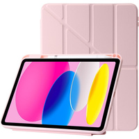 Case for iPad 10.9" 2022 (10 gen.), Origami, pink rose gold
