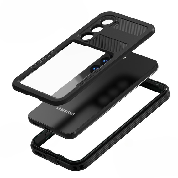 IP68 Waterproof Case for Samsung Galaxy S23 Plus, black