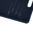 Case for Samsung Galaxy Tab S10 FE+ Plus, Smartcase with stylus space, dark blue