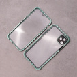 Case for iPhone 11, Magnetic Dual Glass, green