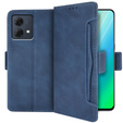 Flip case for Motorola Moto G84 5G, Card Slot, blue