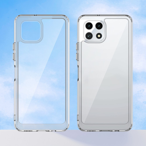Case for T Phone 2 5G, Fusion Hybrid, transparent