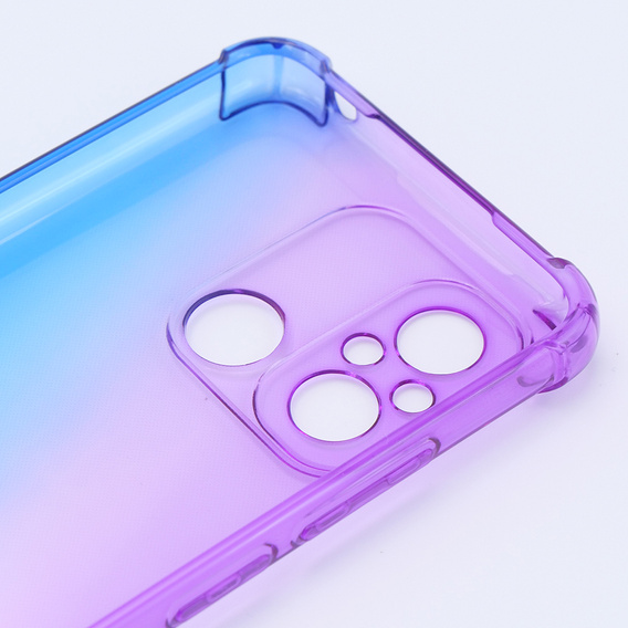 Case for Xiaomi Redmi 12C, Gradient Dropproof, Purple / blue