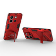 Case for Xiaomi Redmi Note 13 Pro 5G, Military kickstand, red