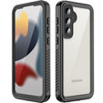 IP68 Waterproof Case for Samsung Galaxy S23 FE, Redpepper, black