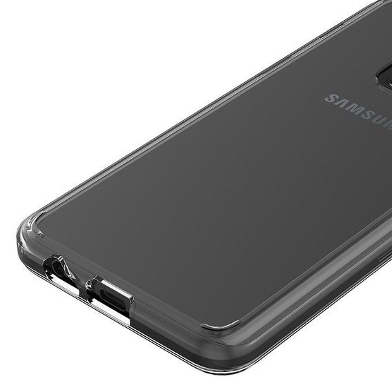 Case for Samsung Galaxy A8 2018, Fusion Hybrid, transparent