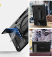 Armored case for Samsung Galaxy Tab S10 Lite / S10 FE / S9 FE / Tab S9, Dexnor Full Body, black