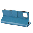 Flip case for Samsung Galaxy A12 / M12 / A12 2021, Butterfly, blue