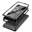 Case for Samsung Galaxy S23, Magnetic Dual Glass, black