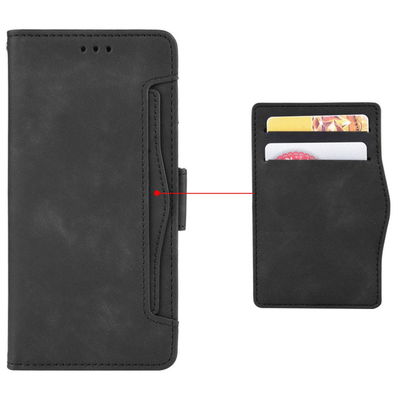 Flip case for Samsung Galaxy A26, Card Slot, black