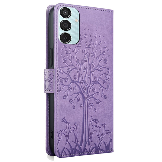 Flip case for Samsung Galaxy M15 5G, Tree, purple