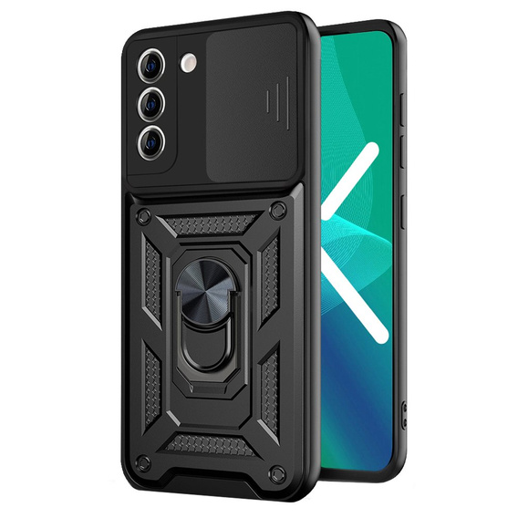 Case for Samsung Galaxy S21, CamShield Slide, black