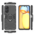 Case for Xiaomi Redmi 13C / Poco C65, Kickstand Ring, black