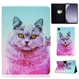 Case for Samsung Galaxy Tab A9 X110 / X115, pink cat