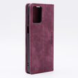 Case for Motorola Moto G53, ERBORD Vintage, wallet with flap, red