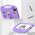 Children's case for T Tablet 5G, Cute Patterns, with stand, purple