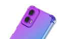 Case for Motorola Edge 50 Fusion 5G, Gradient Dropproof, Purple / blue