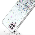 Case for Huawei P40 Lite, Glittery, transparent