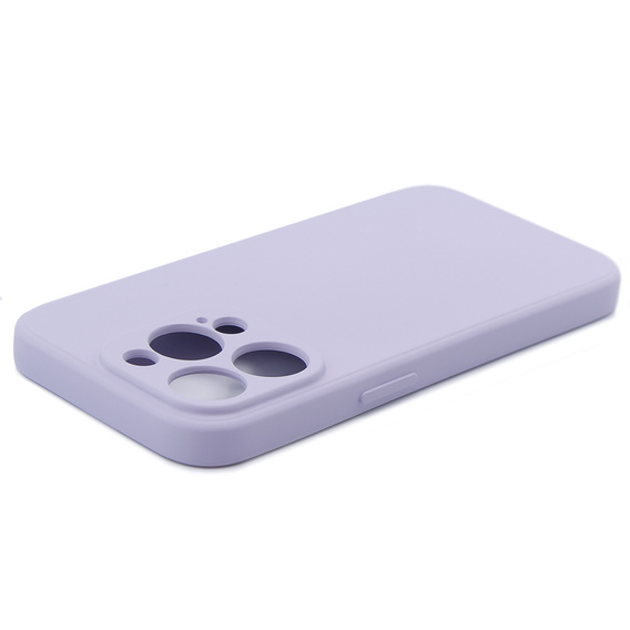 Case for iPhone 15 Pro, Silicone Lite, purple