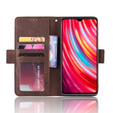 Flip case for Xiaomi Redmi Note 8 Pro, Card Slot, brown