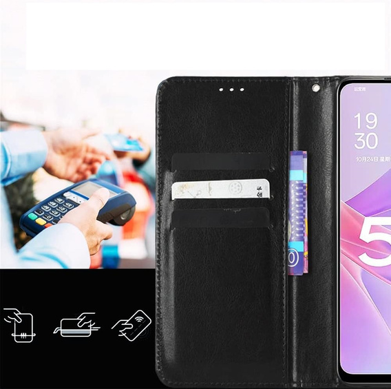 Crazy Horse Wallet flip case for OnePlus 15R