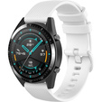 Silicone strap for Huawei Watch GT Runner / GT 3 46mm, White