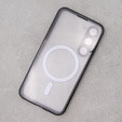 Magnetic Dual Glass MagSafe case for Samsung Galaxy S23, black