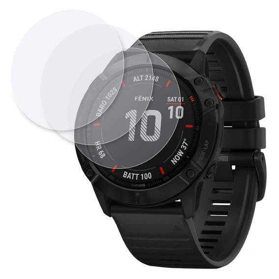 3x ERBORD hydrogel film for Garmin Fenix 6X/6X Pro