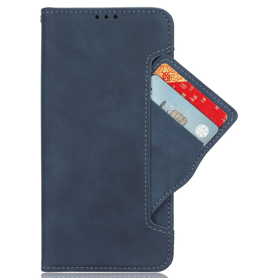 Flip case for Realme 12, Card Slot, dark blue