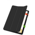 Case for Samsung Galaxy Tab S10+ Plus, Smartcase with stylus space, black