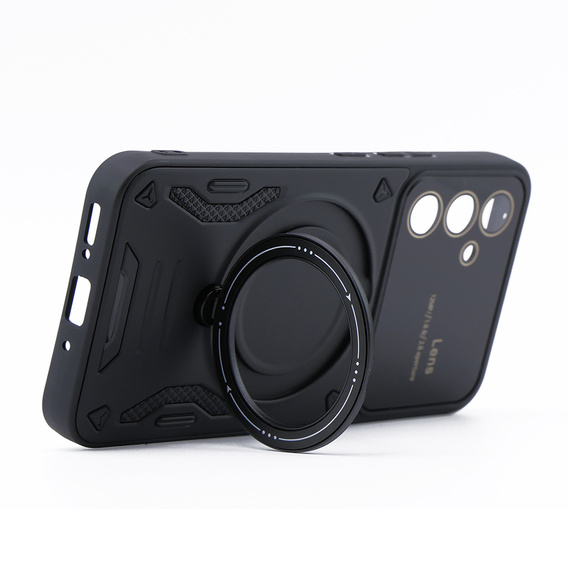 BENKS Kevlar Case for Samsung Galaxy A54 5G, for MagSafe, Carbon Fiber, black