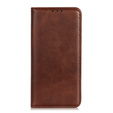 Flip case for Samsung Galaxy M51, Split Leather, brown