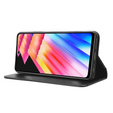Case for Xiaomi Redmi Note 13 4G, Smart Magnet, Black + 9H Glass