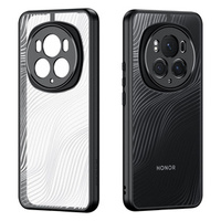 DuxDucis case for Honor Magic 6 Pro 5G, Aimo case, transparent / black