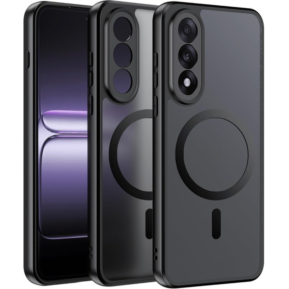 Case for OnePlus Nord 5, for MagSafe, ERBORD Matt Case, black