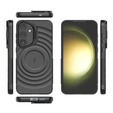 Case for Samsung Galaxy S25+ Plus, Ripple Kickstand, for MagSafe, black