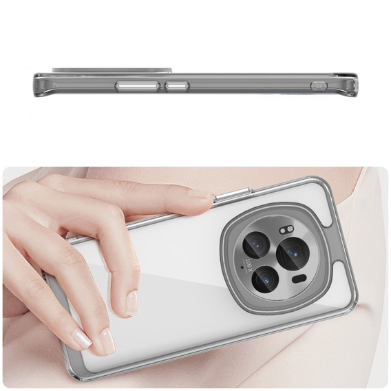 Case for Honor Magic 6 Pro 5G, Fusion Hybrid, transparent